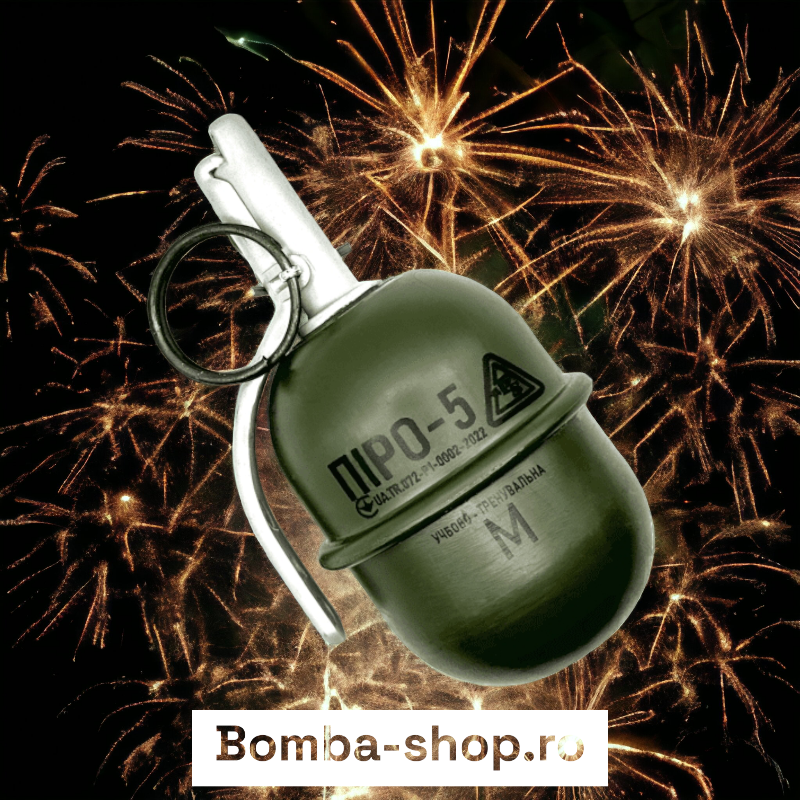 Grenada airsoft cu pulbere/pigment (P1)