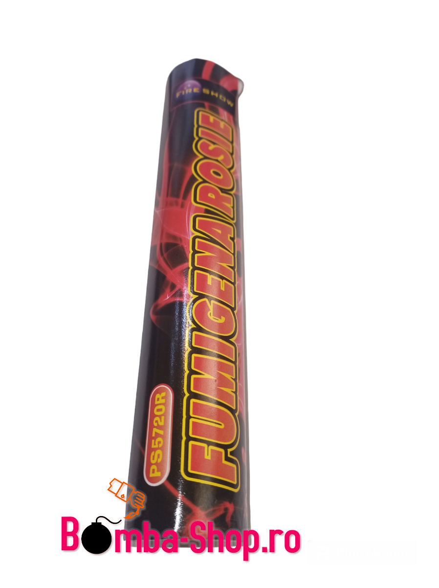 Fumigena rosie cu inel (T1)