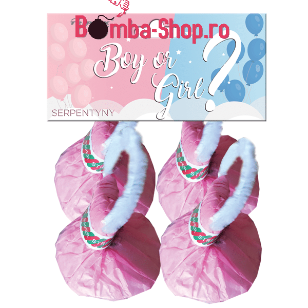 Confetti roz Gender Reveal